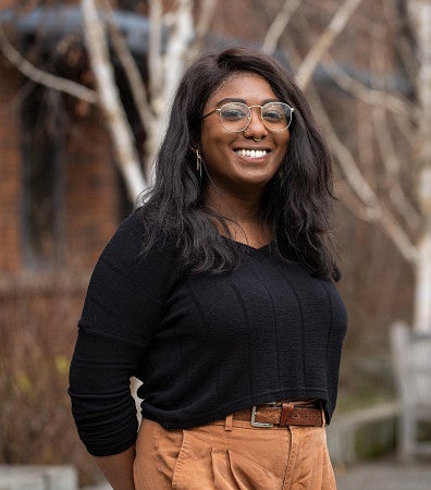 Neuroscience major Breyaundra Woods